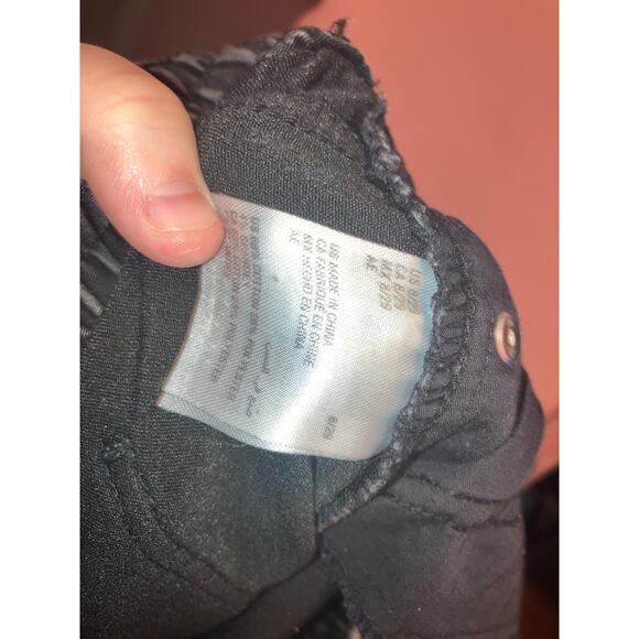 INC International Concepts Black Denim Jegging Joggers Women’s Size 8/29 - Picture 5 of 6